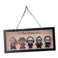 thumbnail image 3 of Marco de letrero de madera BLESIY con personajes de terror, 3 of 8