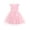 Deep Pink, variant on Arshiner Toddler Dress Girls Summer Ruffle Sleeve Mesh A Line Formal Party Tulle Dresses with Pockets Black
