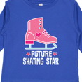 thumbnail image 4 of Inktastic Skate Future Skating Star Girls Girls Long Sleeve Toddler T-Shirt, 4 of 5