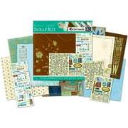 K & Company Girl Scouts Of America 12X12 Scrap Kit Layouts, Brownie Scount