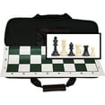 thumbnail image 2 of WE Games Tournament Chess Set with 20 inch Roll-Up Vinyl Chess Board with Carry Bag, 2 of 8