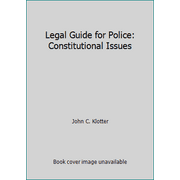 Legal Guide for Police: Constitutional Issues, Used [Paperback]