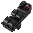 thumbnail image 1 of Mistaha Electric Window Switch for Honda Jazz City Fit 2003-2008, Black Plastic Material, Easy Installation, Compact Design, 1 of 5