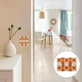 thumbnail image 7 of Yayeee Toggle Light Switch Wall Plate 2-Gang 4.56"x4.48" Decorative Outlet Cover, Beige Geometric Circles, 7 of 7