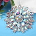 thumbnail image 4 of Crystal Glass Rhinestones Decoration DIY Crystal Rhinestone Embellishments Sparkly Gems for Clothes Bags Shoes Jewelry Accessories 11cm with Bright Silver, 4 of 7