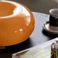 thumbnail image 6 of Orange Donut Lamp, Mid Century Modern Bedside Novel Art Deco Beautiful Table and Wall Decoration Lamp, 6 of 6