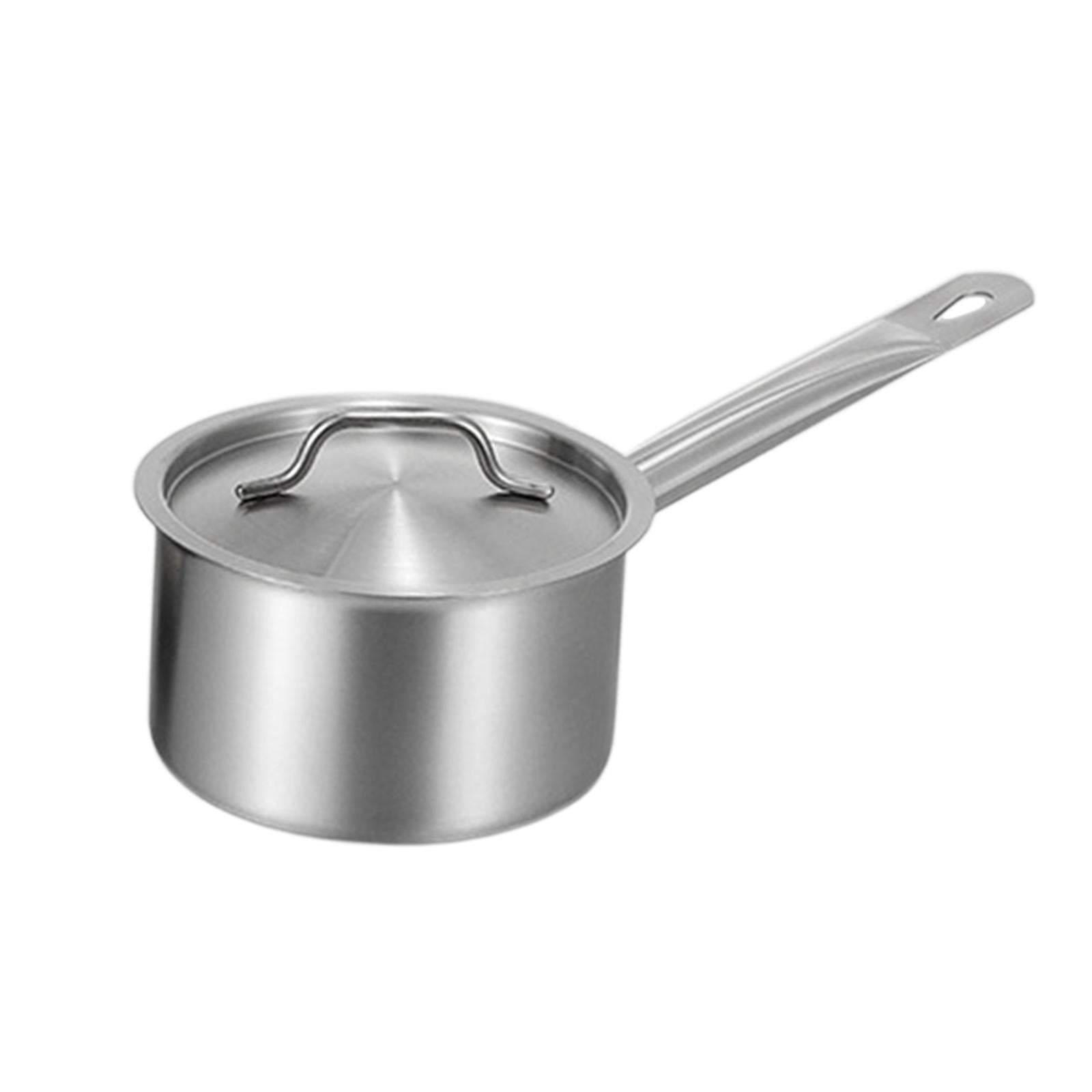 Metal Portable saucepan Sauce Pan Reusable Small Sauce Pan for Home Cooking