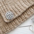 thumbnail image 4 of 4Pcs Brass Charms Sewing Embellishments Sewing Buttons Sweater Button DIY Buttons, 4 of 9