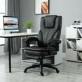 thumbnail image 2 of Vinsetto Office Chair  High Back with Footrest Height Adjustable Black, 2 of 10