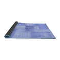 thumbnail image 2 of Ahgly Company Indoor Rectangle Patchwork Blue Transitional Area Rugs, 3' x 5', 2 of 4
