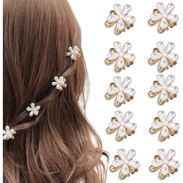 Pinzas para el cabello pequeñas, juego de 10 accesorios para el peinado del cabello Mini Sli JM