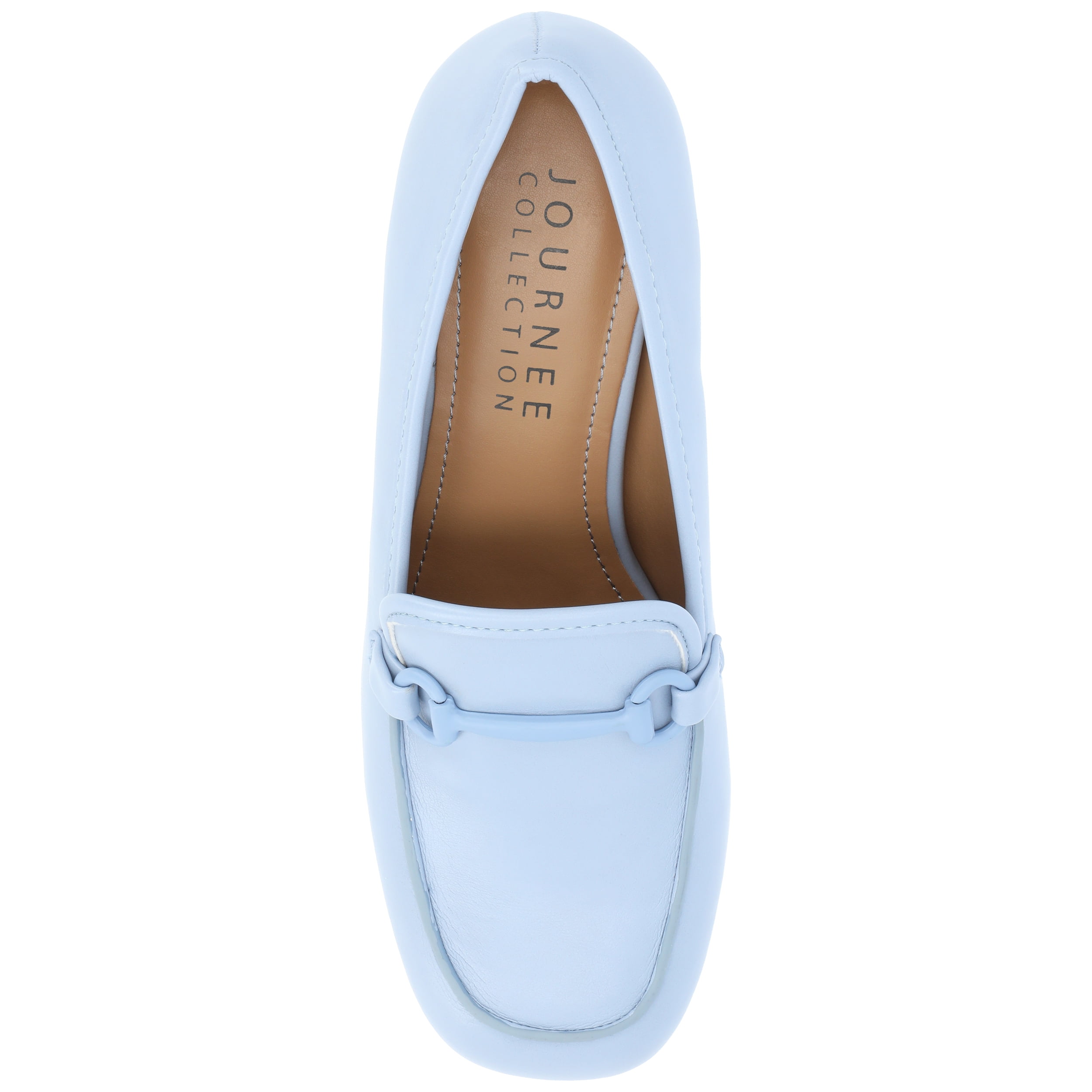 Journee Womens Nysaa Low Heel Square Toe Pumps
