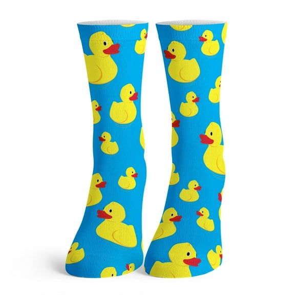 Function - Kids Cute Rubber Ducky Fashion Socks - Fits Little and Bigger Kids Size 11-4