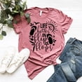 thumbnail image 2 of Life is Better in Flip Flops T-Shirt – Summer Beach Graphic Tee, 2 of 4