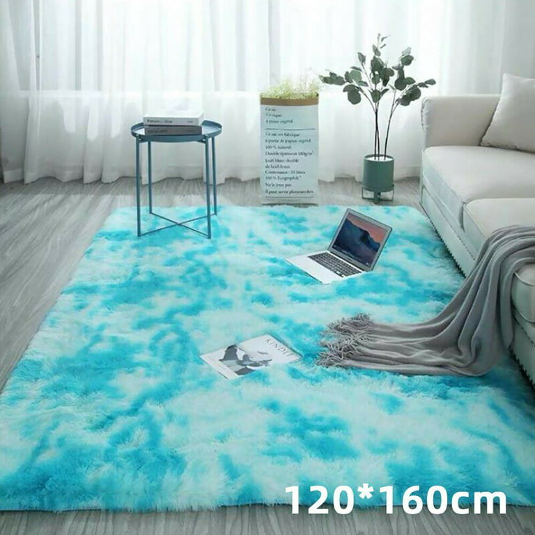 YouLoveIt Soft Shaggy Area Rug Comfy Rugs Shaggy Living Room Bedroom Area  Rugs Anti-Skid Fur Shaggy Carpet Non-Slip Plush Area Rug for Living Room  Home Decor 