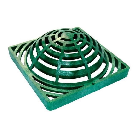 991 9 in. Green Heavy Duty Atrium Drain Grate