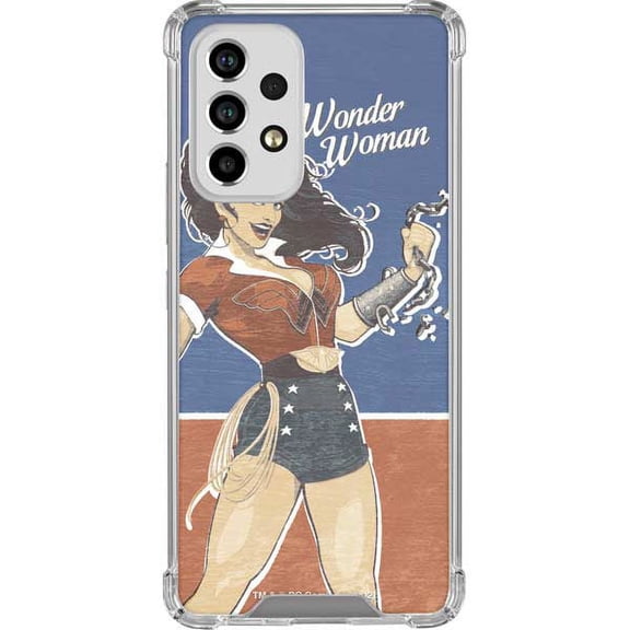 Skinit DC Comics Wonder Woman Bombshell Galaxy A33 5G Clear Case