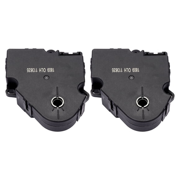 CCIYU 2 Pack Air Door Actuator A/C HAVC Heater Blend Door Actuator Temperature for 2008-2012 for Buick Enclave 2009-2012 for Chevrolet Traverse 2007-2012 for GMC Acadia 2007-2010 for Saturn