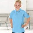 thumbnail image 2 of Jerzees Schoolgear Childrens Little Boys 65/35 Pique Polo Shirt (Pack of 2), 2 of 3