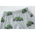 thumbnail image 6 of POPTEM Toddler Pajamas Boys Tractor Pjs Short Sleeve Cotton Sleepwear Sets 2-Pieces Green 2T, 6 of 7