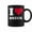 Black, variant on Red Heart I Love Breck Coffee Mugs