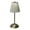 Light Brown, variant on HBASD Cordless Table Lamp With Pleated Lampshade Rechargeable Night Light Daily Lighting Supplies (White）
