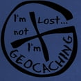 thumbnail image 2 of CafePress - Im Not Lost...Im Geocaching Maternity Dark T Shirt - Maternity Dark T-Shirt, 2 of 3