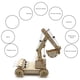 thumbnail image 4 of Manual De Juguete De Excavadora De Madera, Modelo DIY, Ensamblaje Hidráulico, 4 of 7