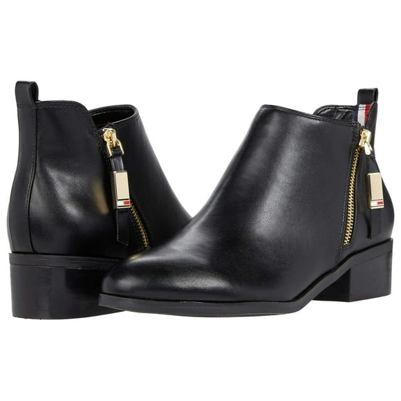 Botín Tommy Hilfiger Wright2 para mujer, color negro, talla 9.5
