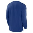 thumbnail image 3 of Men's Nike Royal New York Giants Sideline Player Performance Long Sleeve T-Shirt, 3 of 3