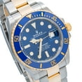 thumbnail image 3 of Pre-Owned Rolex Submariner Date 41MM 126613LB Bluesy Blue Dial Blue Ceramic Bezel Two Tone Yellow Gold Oyster Bracelet, 3 of 8