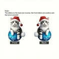 thumbnail image 5 of Teissuly Cute Cats Christmas Decoration Home Decoration Car Pendant Christmas Cats Pendant, 5 of 5