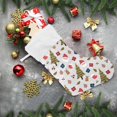 thumbnail image 6 of Coolnut Christmas Stocking Set of 1, Christmas Santa Claus Xmas Stockings and Plush Fur Cuff Stockings Fireplace Decorations for Family Holiday Xmas Party Decorations, 6 of 7