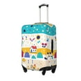 thumbnail image 2 of Naloa Funny Farm Elastic Suitcase Protector, Travel Suitcase Protector Cover Fits 18-32in Suitcase - Small, 2 of 9