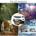 thumbnail image 5 of PISONIC Fall Mountain Spare Tire Cover Weatherproof Universal Wheel Protectors for RV Camper Travel Trailer SUV Truck 14 inch, 5 of 7