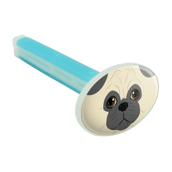 Cute Pug Face Pet Dog Car Air Freshener Vent Clip