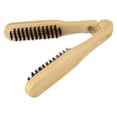 thumbnail image 4 of Pinza Para El Pelo, Cepillo Alisador De Pelo Resistente A Altas Temperaturas, Alisador De Pelo De Madera De Doble Cara, Suministros De Peluquería, 4 of 7