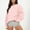 Pink, variant on Hauaitttt Women Long Sleeve Sweatshirt Casual Crewneck Loose Fit Pollover Hoodie Fall Tops Ladies Small Zip up Jacket Ladies Sweatshirts Zipper Sweatshirts for Women Athletic Jacket Lined Running