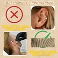 thumbnail image 4 of Ear Cuff Earrings for Women Ear Cuffs Non Piercing Clip On Cartilage Earrings Gold Knot Earrings for Women Round Huggie Non Pierced Jewelry Gifts Trendy Stuff, 4 of 17
