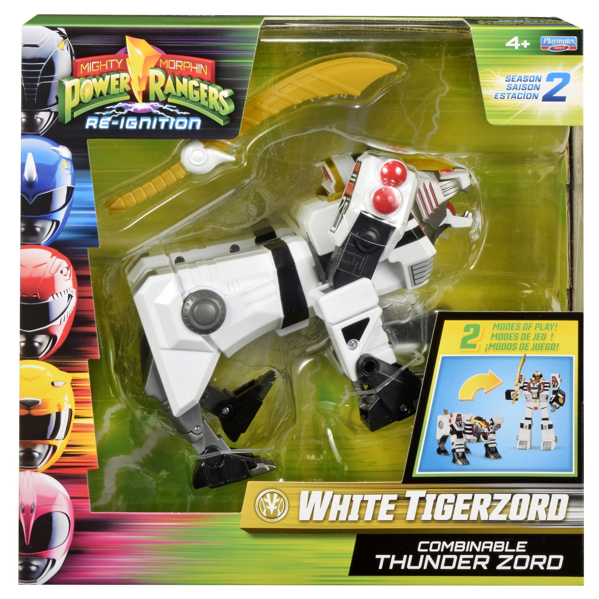 Mighty Morphin Power Rangers: Re-Ignition - Combinable White Tiger