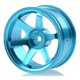 thumbnail image 2 of 4p Aluminum Alloy6 Spoke Wheel Rim,blue, 2 of 5