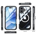 thumbnail image 4 of Shockproof Dustproof Case for iPhone 17, Compatible with MagSafe Heavy Duty/Military Grade/Rugged Protection Built in Screen Protector Phone Case Cover, 4 of 8