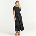 thumbnail image 3 of Luniro Womens Summer Casual Dress A-line Tiered Beach Flowy Maxi Dresses 2026 Trendy Outfits, 3 of 14