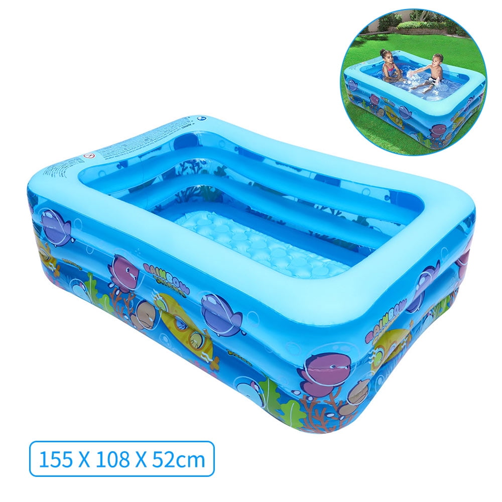 rectangle inflatable pool walmart