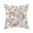 thumbnail image 3 of Fall Pillow Covers Fall Decorations Red Sofa Couch Pillow Covers Square Summer Pillow Covers 18x18 Thanksgiving Flower Print Pillowcase Decorative Throw Pillow Covers Cushion Cases, 3 of 6