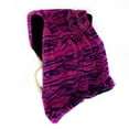 thumbnail image 2 of Plutus Fuchsia Black Galaxy Faux Fur Luxury Throw Blanket, 2 of 3