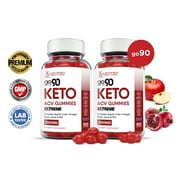 (2 Pack) Go 90 Keto Extreme ACV Gummies 2000mg Dietary Supplement 120 Gummys