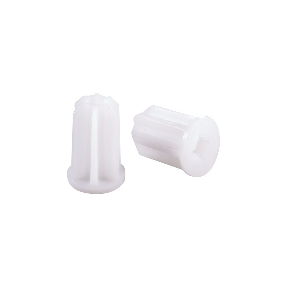 Shepherd 1/2 in. Dia. Plastic Caster Socket 4 pk - Walmart.com ...