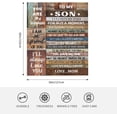 thumbnail image 6 of Gifts for Son from Mom, Christmas Son Gift, Adult Son Gift Ideas, to My Son Gifts, Son Birthday Gifts from Mom, Wedding Gifts for Son, Graduation Gifts for Son, Son Gifts Throw Blanket 50x60, 6 of 6