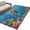 Orange, variant on Area Rug 2 x 3 Ft, Funny Diving Tiger Indoor Accent Bathroom Rugs for Kitchen/Laundry Room, Ocean Sea Coastal Coral Fish Marine Life Washable Non-Slip Runner Floor Mat for Entryway, Living Room